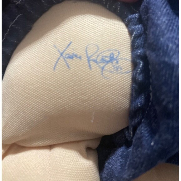 Original Cabbage Patch Doll Xavier with Blue Overalls checkered red white shirt - Picture 2 of 6